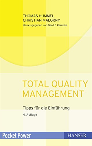 Total Quality Management: Tipps für die Einführung (Pocket Power) von Hanser Fachbuchverlag